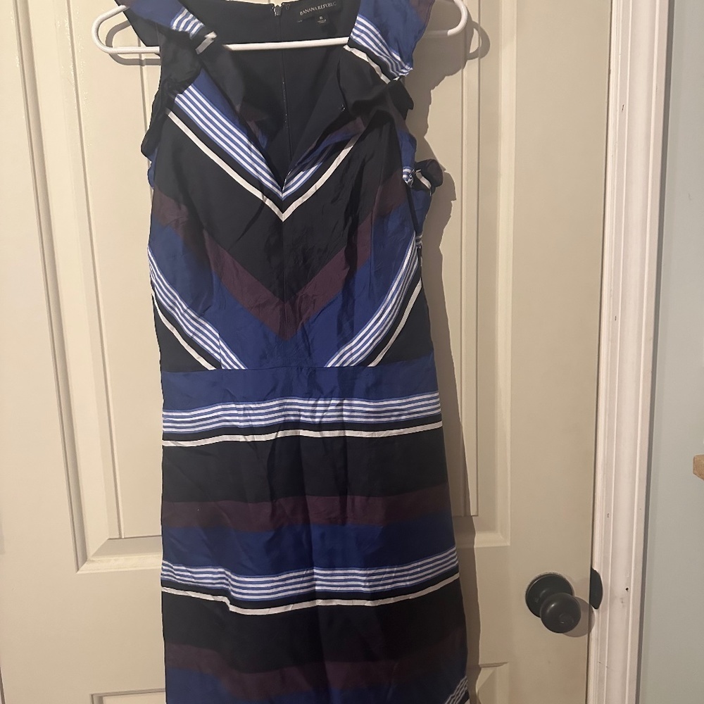 Banana republic fit and flare dress